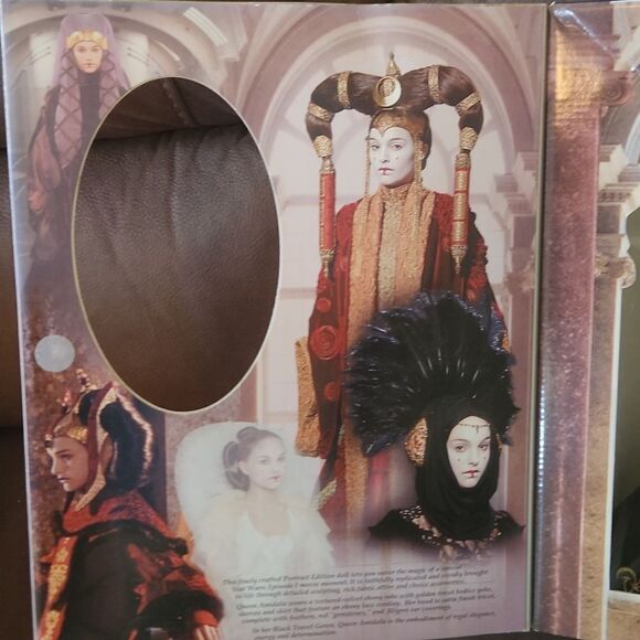 NIB Star Wars Queen Amidala 1999 Portrait Edition Figure NEW - Picture 4 of 8